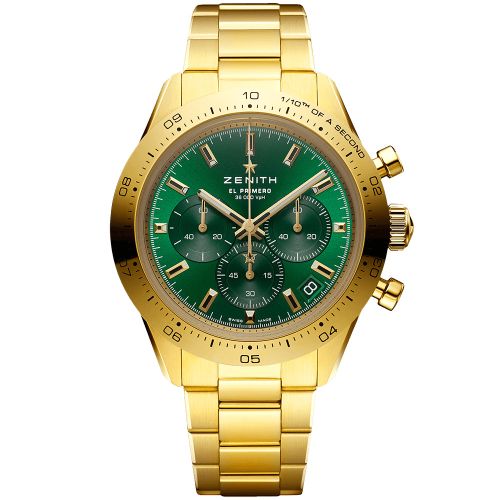 Zenith Chronomaster Sport Yoshida Yellow Gold / Green / Bracelet